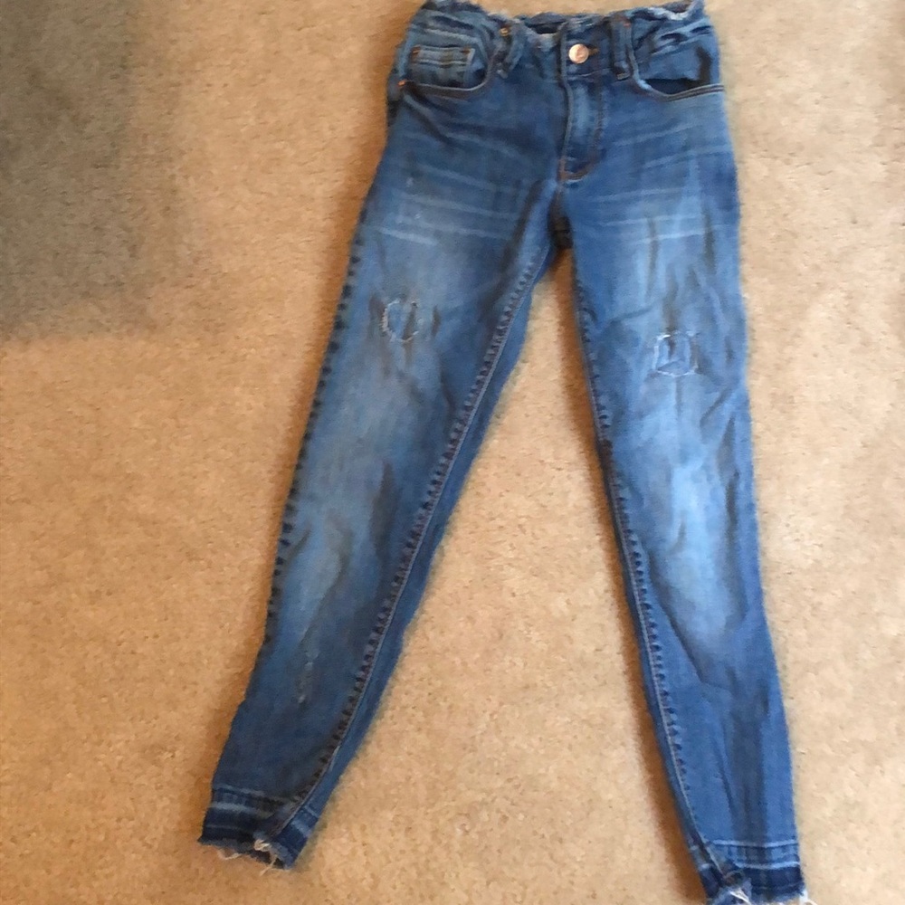 girls zara jeans